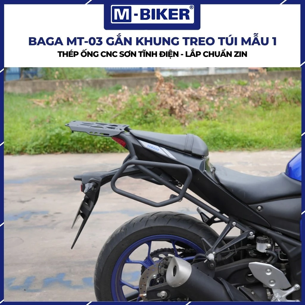 Khung bảo vệ MT03 M-Biker chính hãng: Phân biệt & Lắp đặt 5 Bộ dụng cụ cờ lực và tuýp cần thiết để lắp đặt khung bảo vệ xe máy