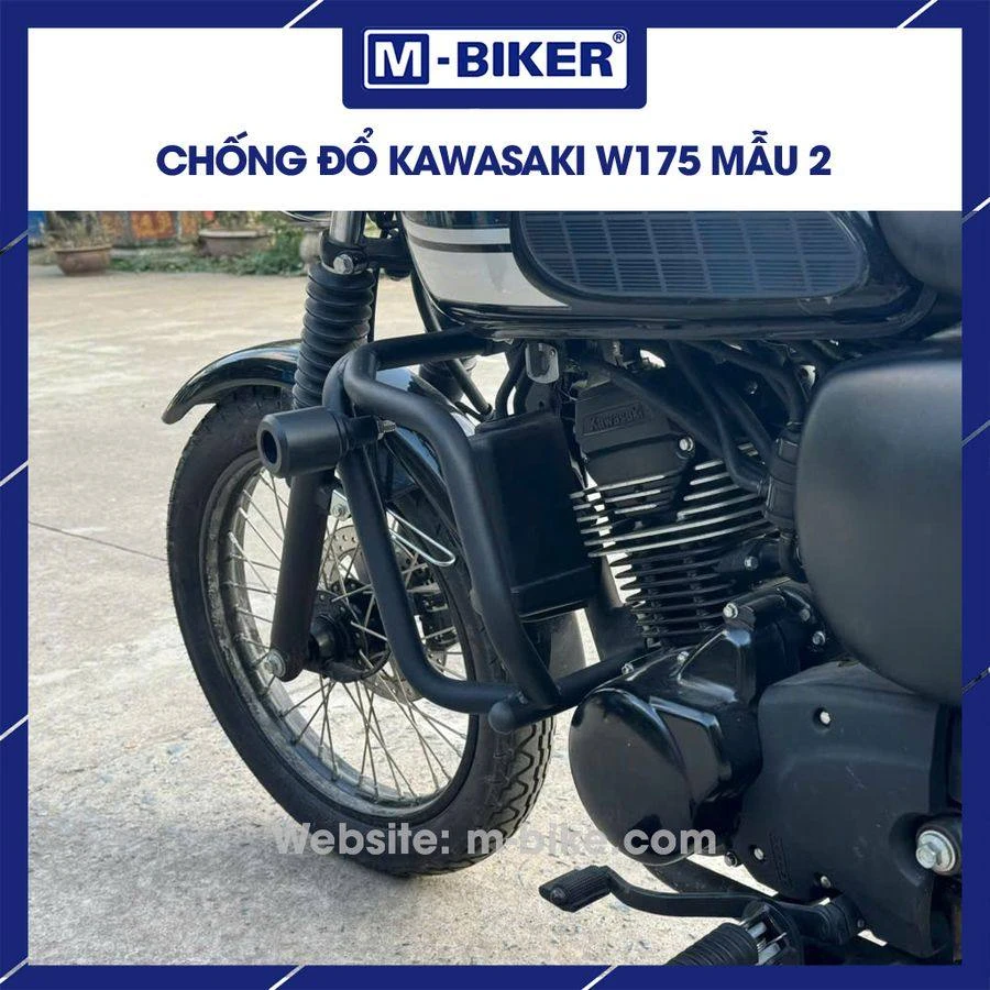 Chi tiết lớp sơn tĩnh điện bền bỉ trên khung thép Mbiker ôm sát form xe MT-03