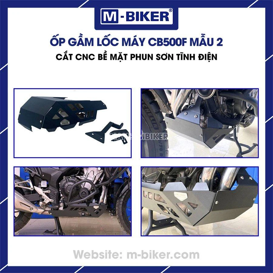 So sánh khung bảo vệ tiêu chuẩn và phiên bản cao cấp có gù nhôm CNC bảo vệ tay lái