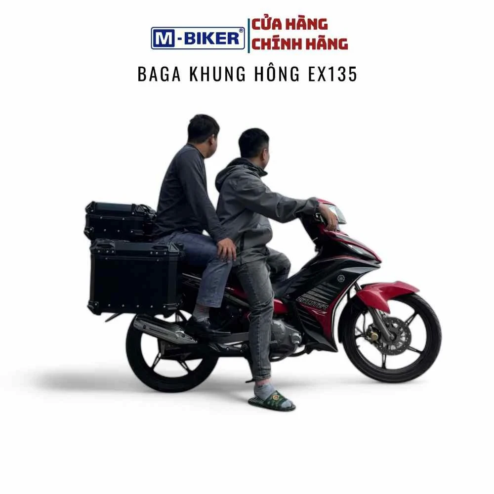 So sánh trực quan thiết kế và chất liệu giữa bộ chống đổ M-Biker và thương hiệu Givi