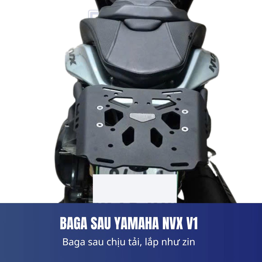 Baga Sau Yamaha NVX V1 Cảng Sau Gắn Thùng 11 baga sau nvx v1 mbiker 1