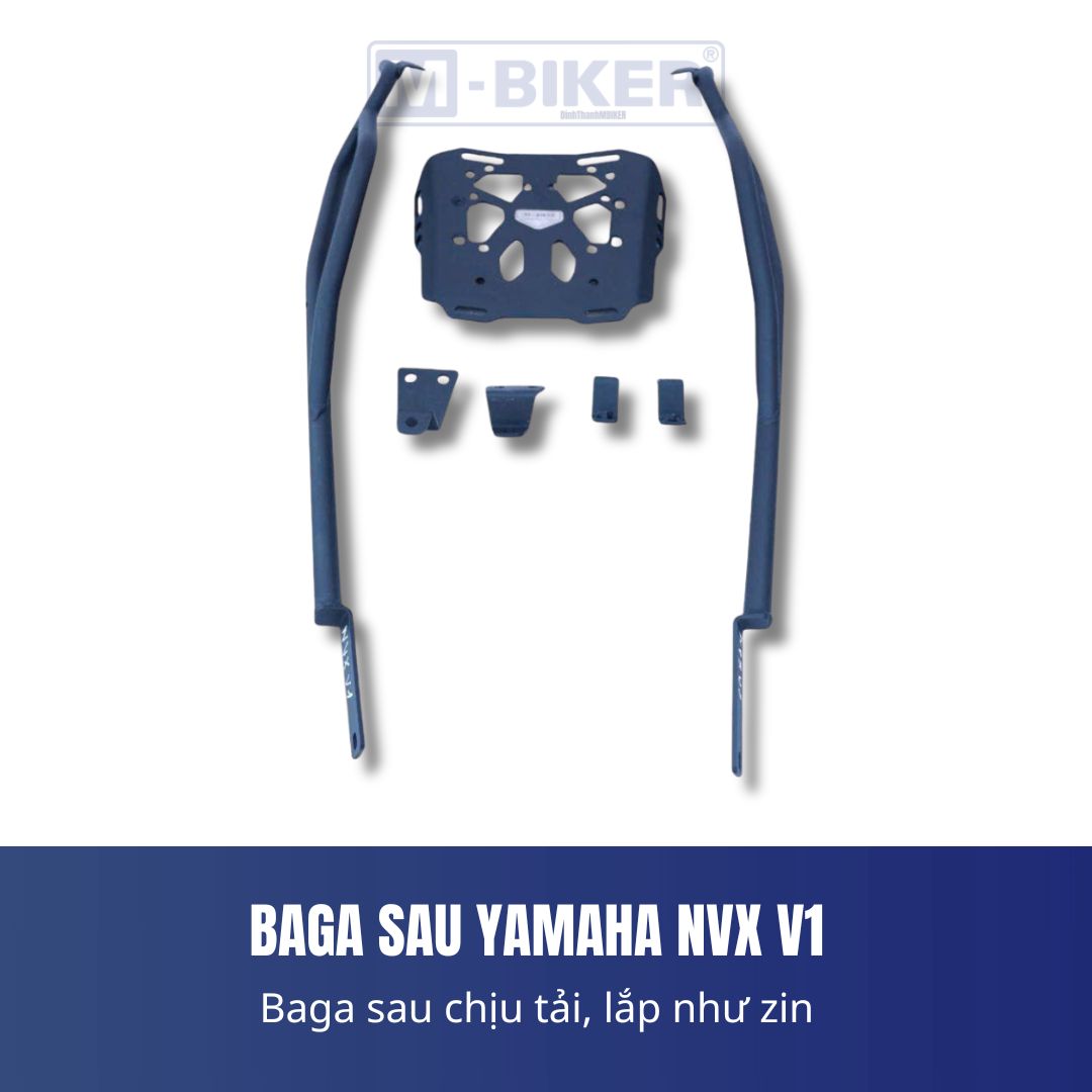 Baga Sau Yamaha NVX V1 Cảng Sau Gắn Thùng 3 baga sau nvx v1 mbiker 10