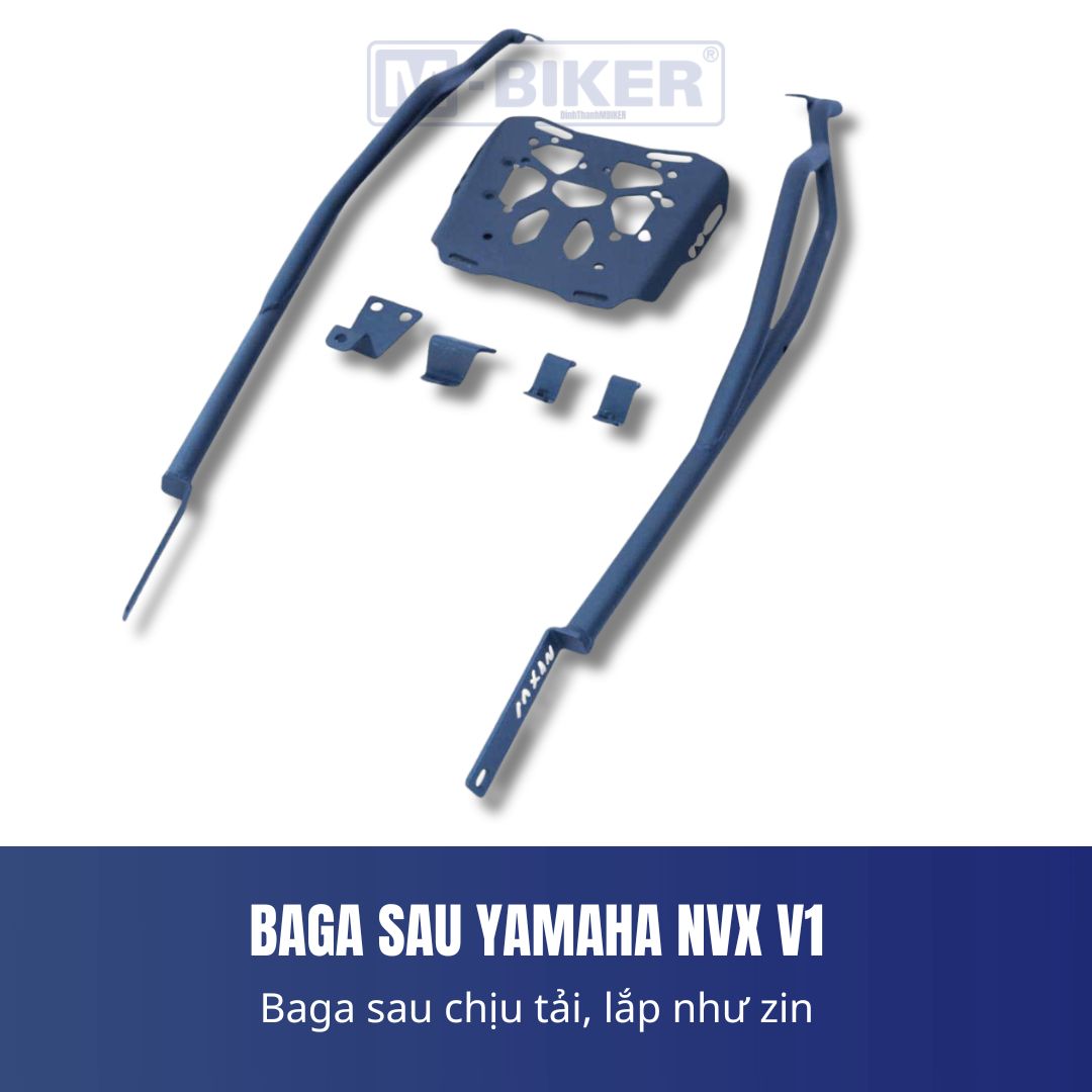 Baga Sau Yamaha NVX V1 Cảng Sau Gắn Thùng 4 baga sau nvx v1 mbiker 11