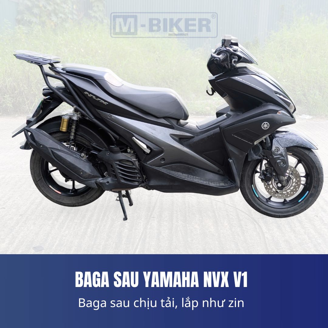 Baga Sau Yamaha NVX V1 Cảng Sau Gắn Thùng 34 baga sau nvx v1 mbiker 12