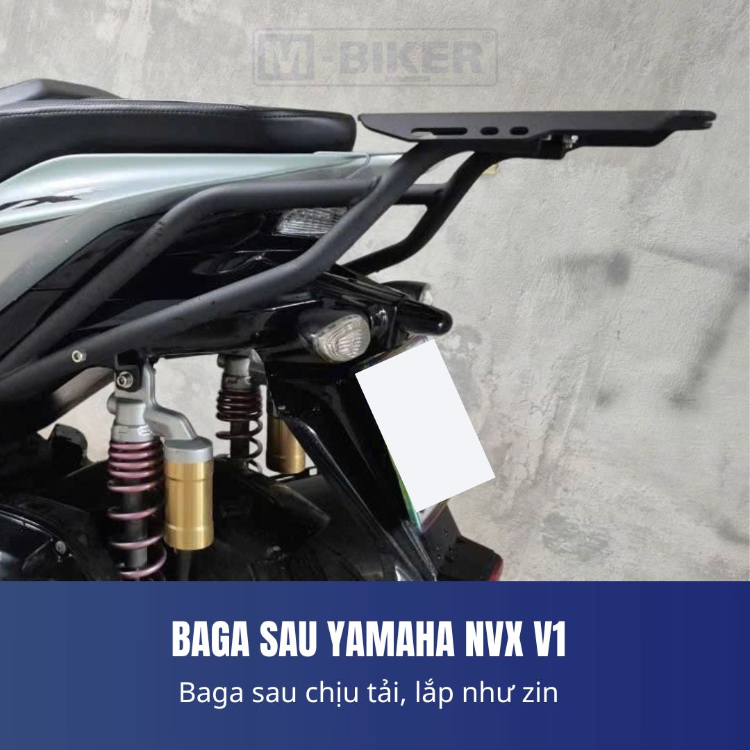 Baga Sau Yamaha NVX V1 Cảng Sau Gắn Thùng 10 baga sau nvx v1 mbiker 2