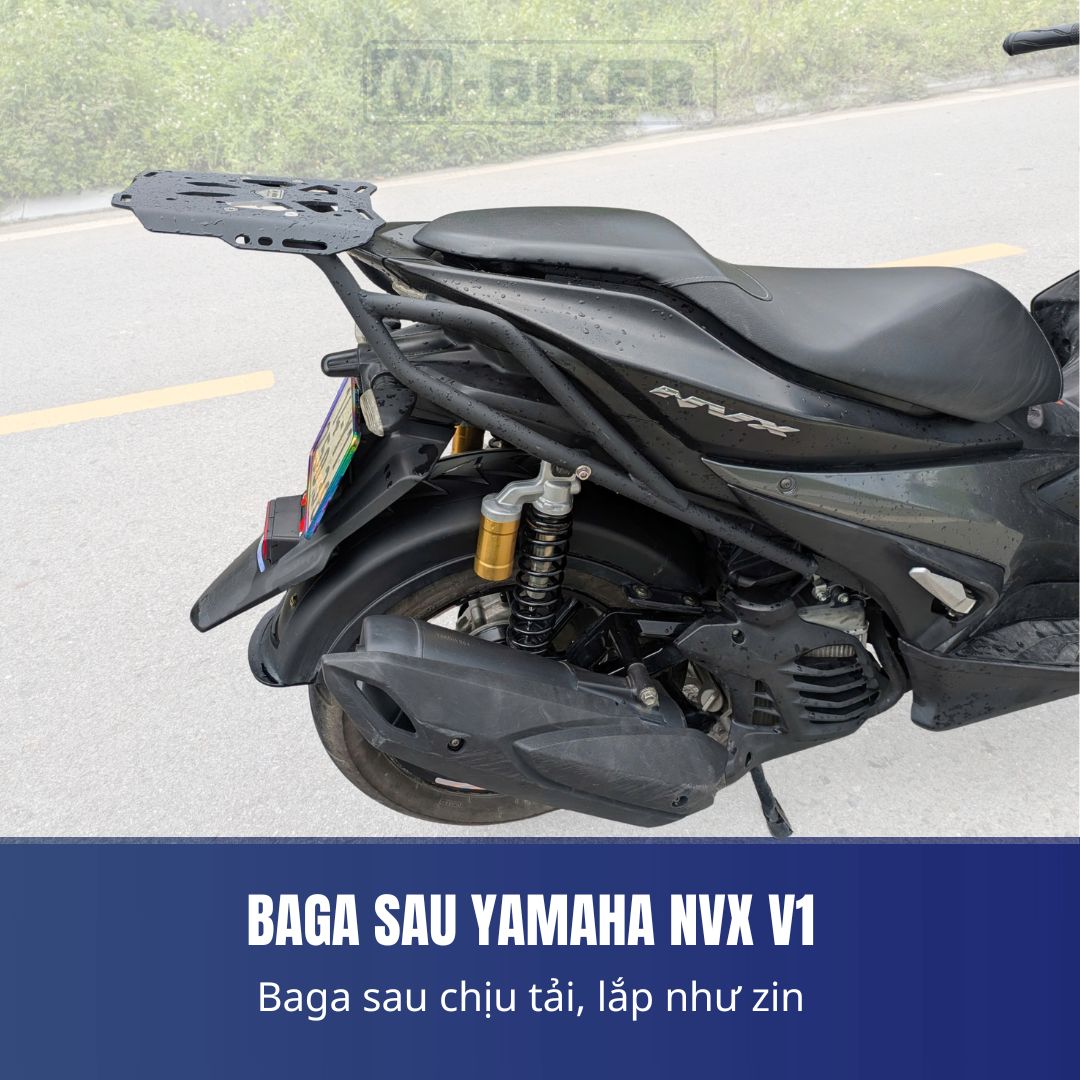 Baga Sau Yamaha NVX V1 Cảng Sau Gắn Thùng 15 baga sau nvx v1 mbiker 5