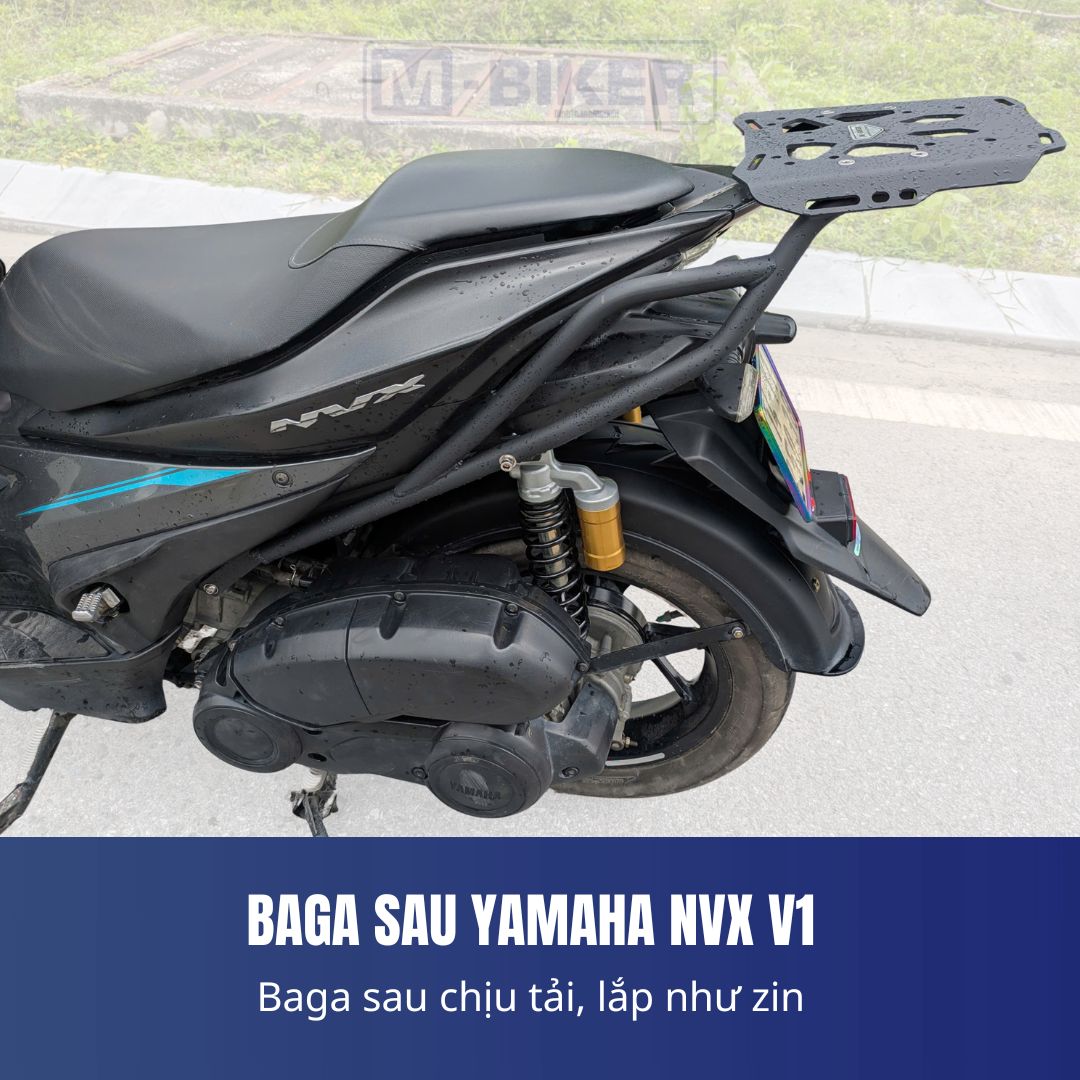 Baga Sau Yamaha NVX V1 Cảng Sau Gắn Thùng 14 baga sau nvx v1 mbiker 6