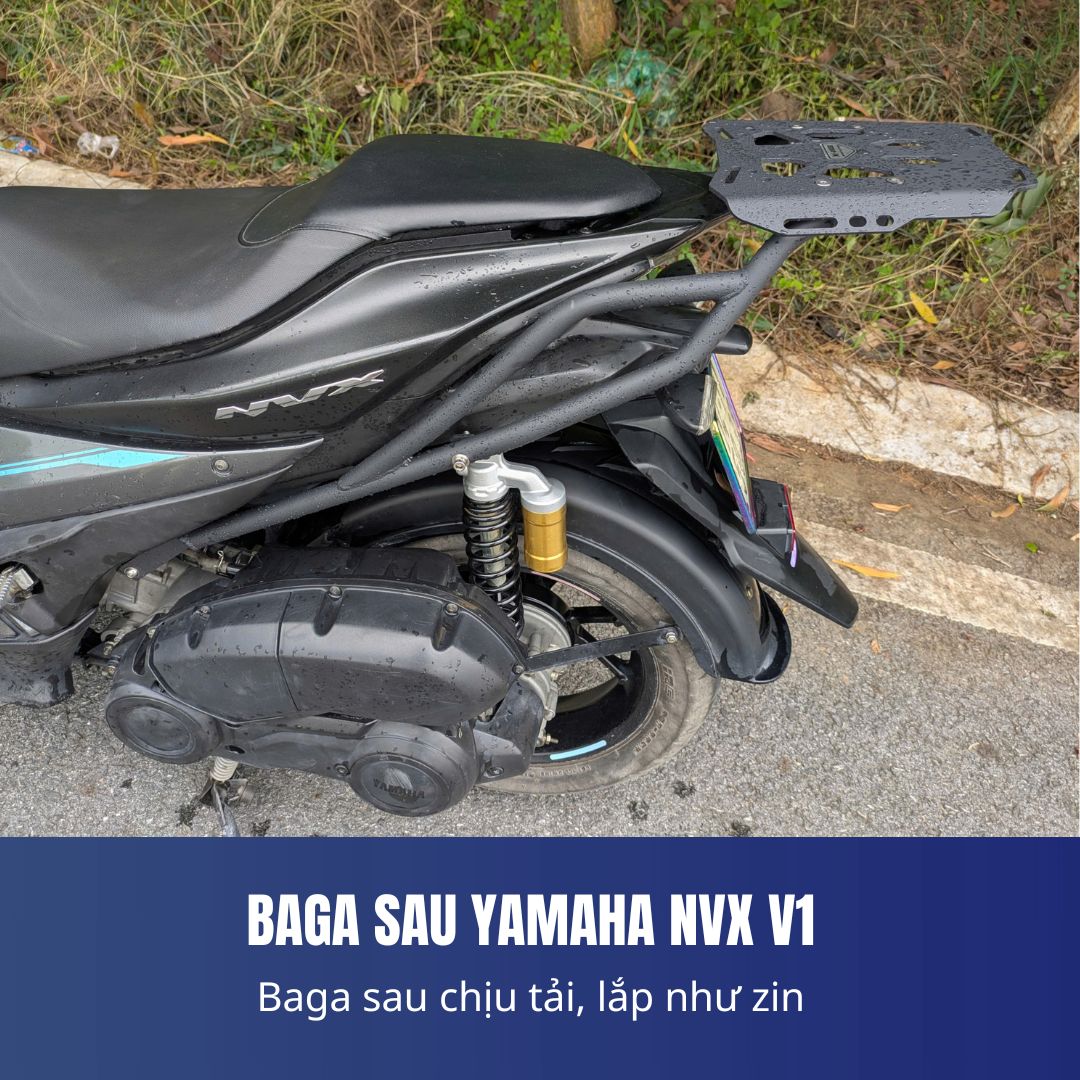 Baga Sau Yamaha NVX V1 Cảng Sau Gắn Thùng 12 baga sau nvx v1 mbiker 8