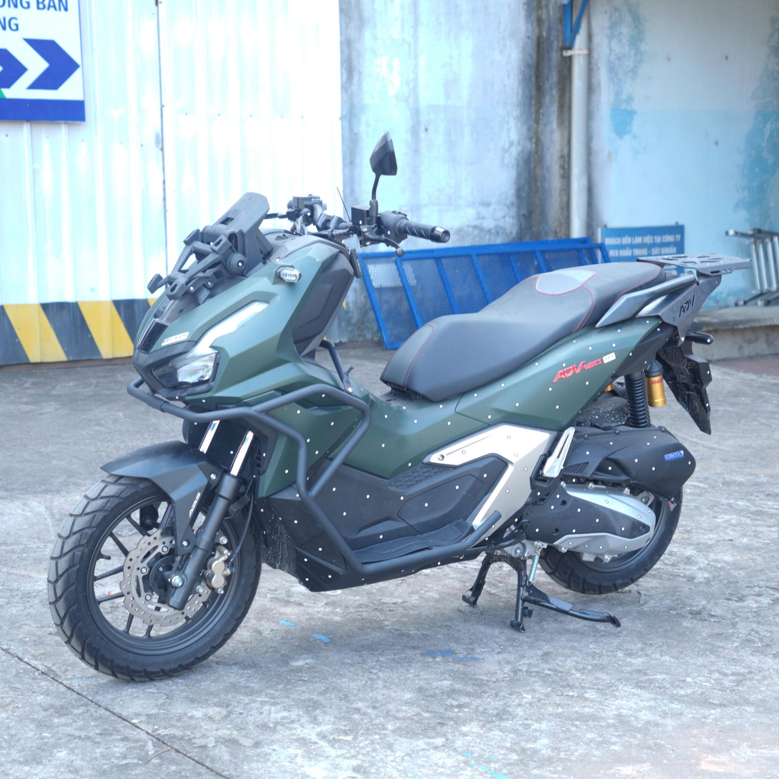 Chống Đổ Honda ADV 160 M-Biker - Bảo Vệ Khung Xe Toàn Diện 23 chong do honda adv160 3
