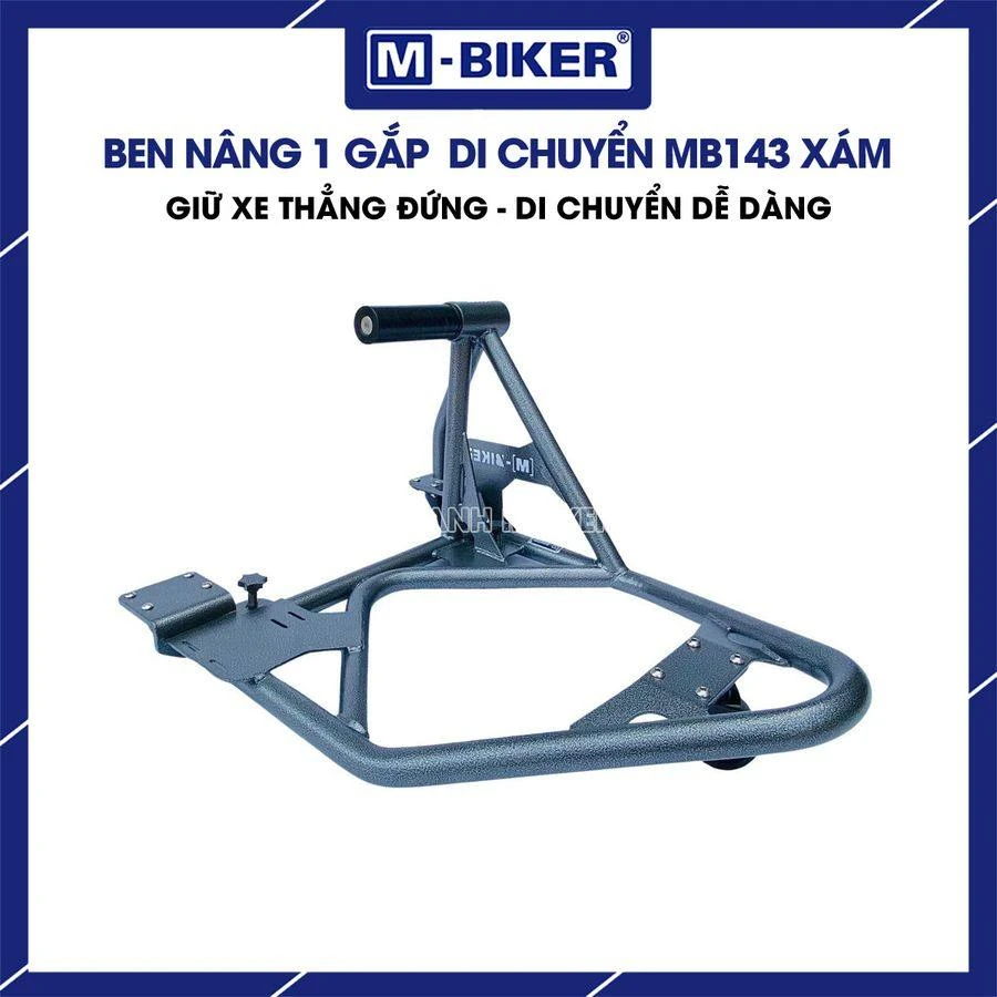 Bề mặt thép hợp kim chống rỉ của kích nâng gầm pkl m-biker được phủ lớp sơn tĩnh điện bảo vệ trong môi trường ẩm