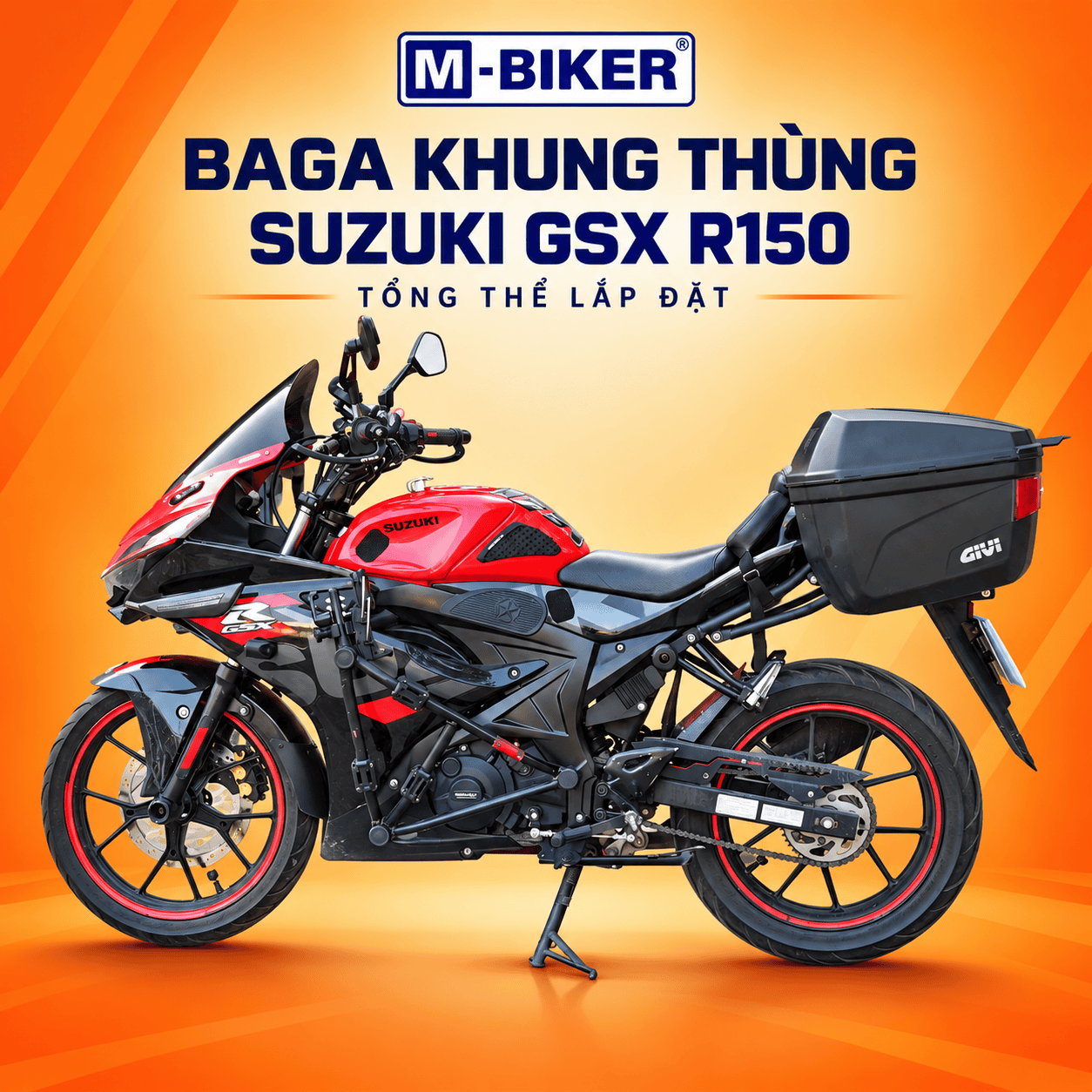 Baga khung thung Suzuki GSX R150 10
