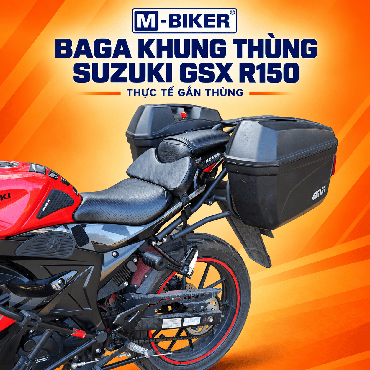 Baga khung thung Suzuki GSX R150 9