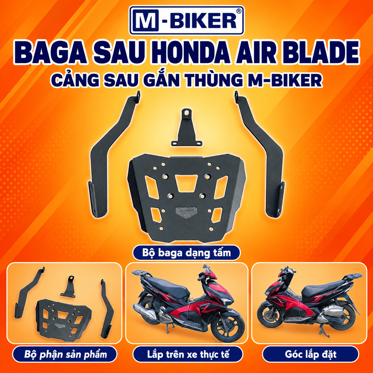 Baga sau Honda Air Blade M BIKER 1