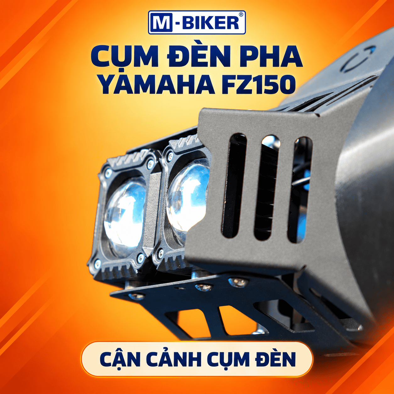 Cụm đèn pha Yamaha FZ150 – Thay thế đèn trước, hoàn thiện diện mạo xe 8 Can canh cum den pha Yamaha FZ150 6