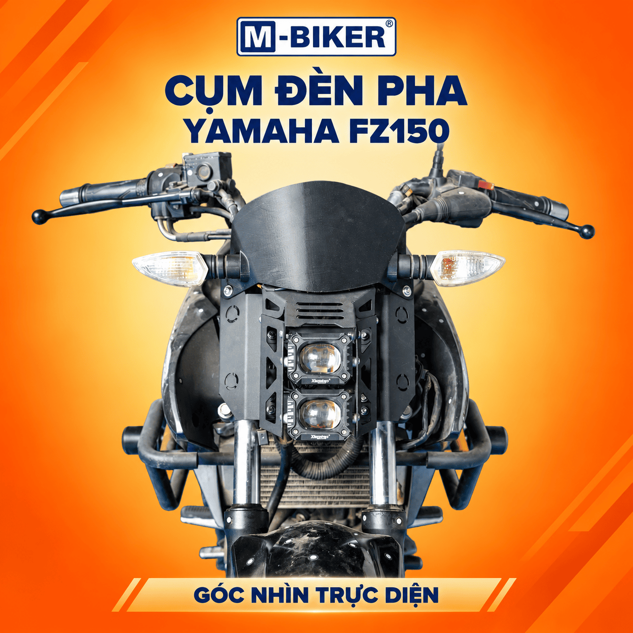 Cụm đèn pha Yamaha FZ150 – Thay thế đèn trước, hoàn thiện diện mạo xe 4 Cum den pha Yamaha FZ150 2