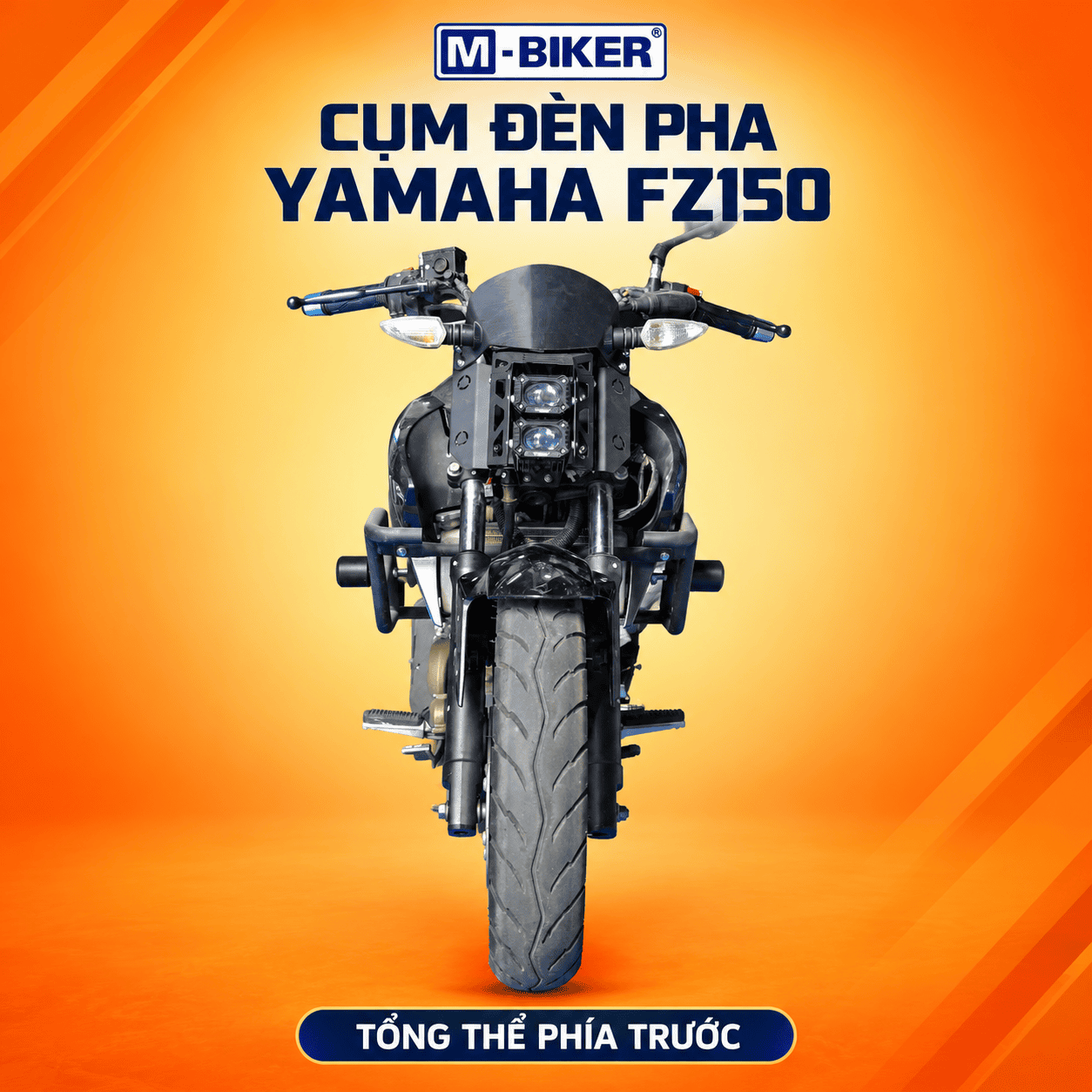 Cụm đèn pha Yamaha FZ150 – Thay thế đèn trước, hoàn thiện diện mạo xe 9 Cum den pha Yamaha FZ150 8