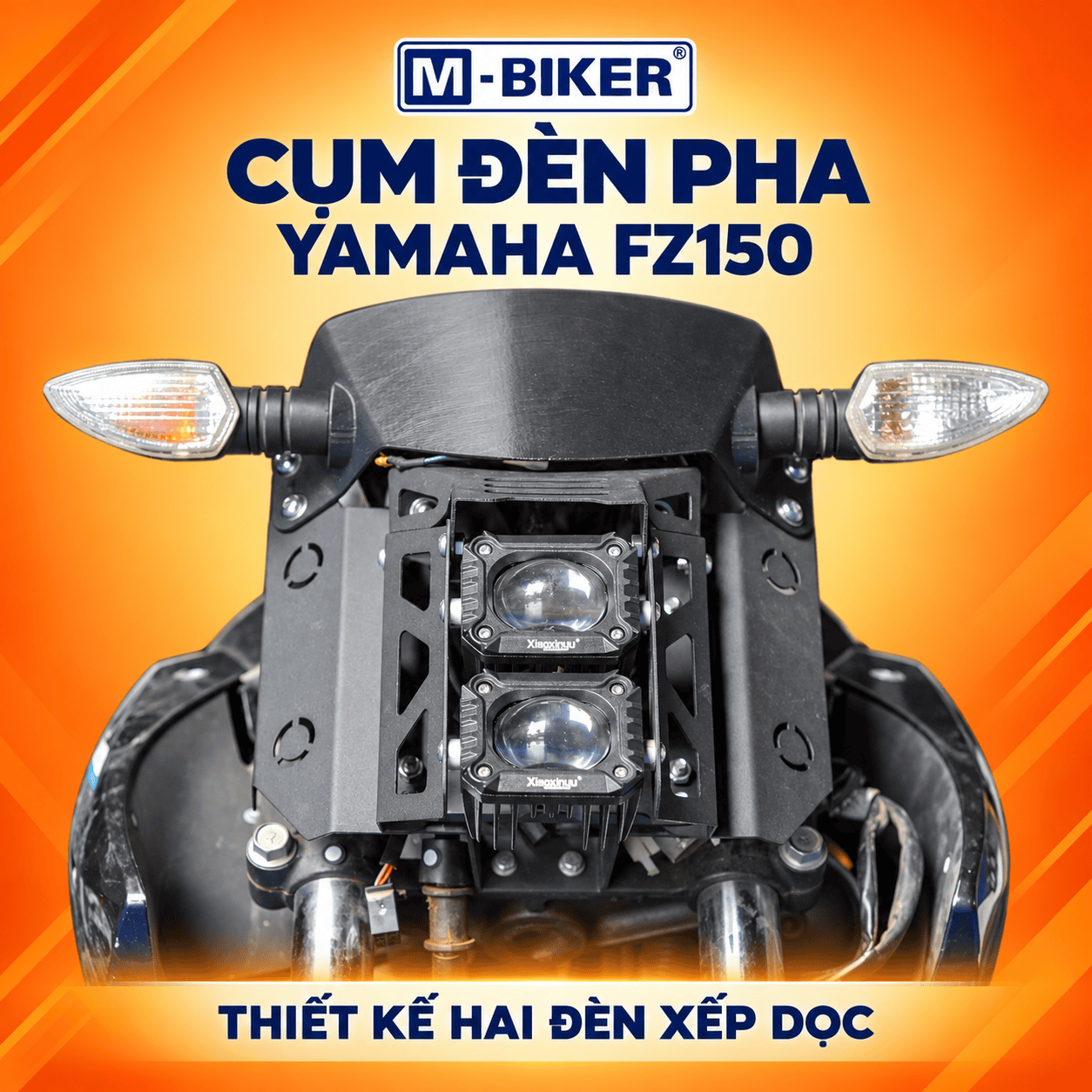 Cụm đèn pha Yamaha FZ150 – Thay thế đèn trước, hoàn thiện diện mạo xe 10 Cum den pha Yamaha FZ150 xep doc 9